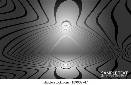 Vector shiny metal  shape background template -  Silver  background illustration design template reflected