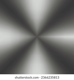 Vector shiny and metallic gradient template, silver frame, ribbon or label design. Gray background, gradient, abstract silver metal texture.