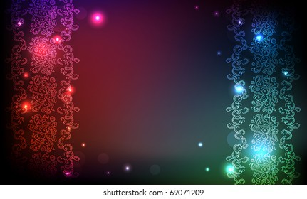 Vector shiny ornament background (Eps10)