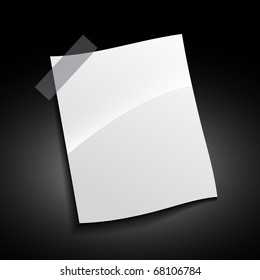 vector shiny paper illustration design
