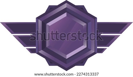 Vector Shiny Purple Medal and simple wings

-Compatible with illustrator eps 10
-Editable