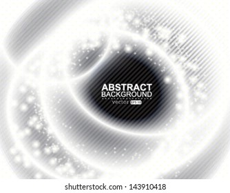 Vector shiny silver background illustration.