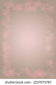 Confetti de estrellas brillantes vectoriales en fondo rosado con focos de luz plateados y blancos. Impresión de Pastel brillante mágico. Impresión de bebé. Patrón de estabilidad suave.  Diseño de la cubierta festiva espumosa.