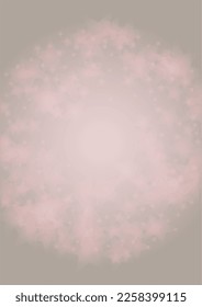 Vector Shiny Stars Confetti on Pink Background with Silver and White  Light Spots. Magic Shiny Pastel Print. Baby Print. Gentle Stardust Pattern.  Sparkle Festive  Cover Design.