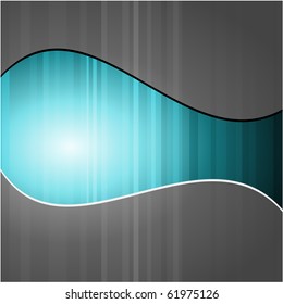 Papel de pared brillante vectorial compuesto de líneas acuáticas.