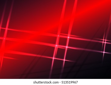  Vector shiny wave line colorful abstract background red