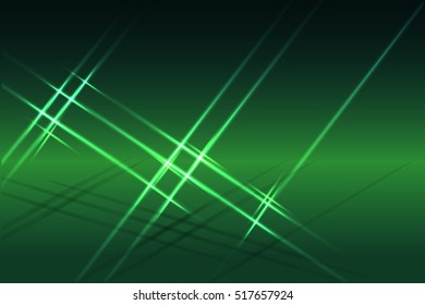 Vector shiny wave line colorful abstract background green