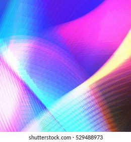 Vector shiny wave line colorful abstract background blue
