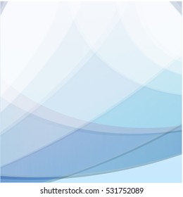 Vector shiny wave line colorful abstract background blue
