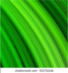 Vector shiny wave line colorful abstract background green

