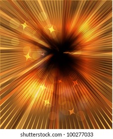 Vector shiny yellow background