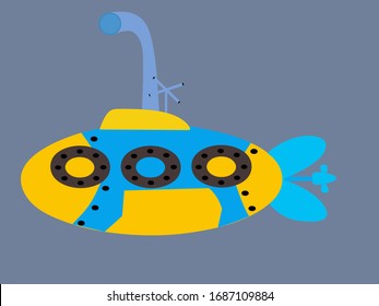 vector of a ship military