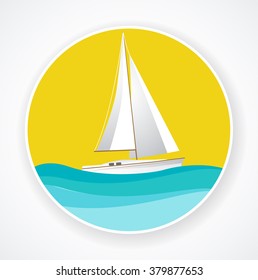 Vector ship sign