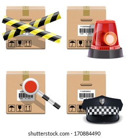 Vector Shipment Icons Set 25