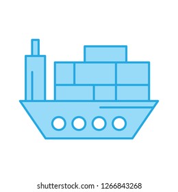 Vector shipping icon