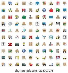 Vector Shipping Icons Set