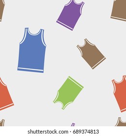Vector shirt pattern.