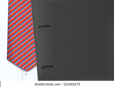 Vector shirt and tie illustration