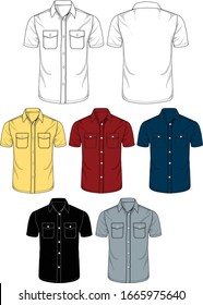vector shirts design elements illustration, art and creativity 