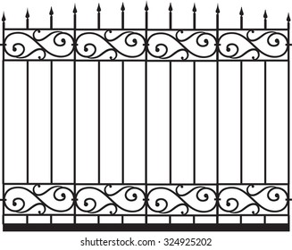  Vector shod fence