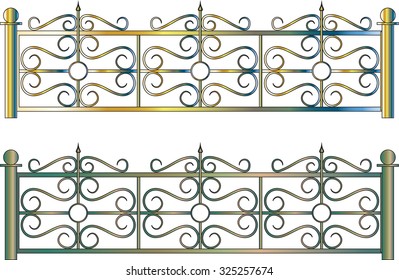 Vector shod fence