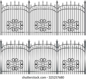 Vector shod fence