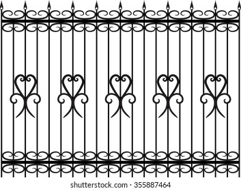  Vector shod fence
