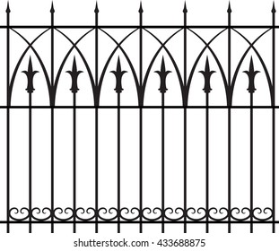  Vector shod fence