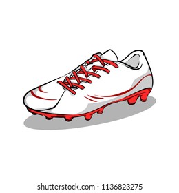 Vector shoes football vectpr art