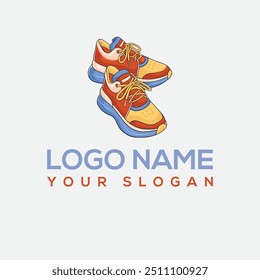 vector shoes logo Shoe Shoe Icon Vector Design on White fashion inspiration illustration logo design .shoes and care logo template running shoes icon on white background, fitness, sport