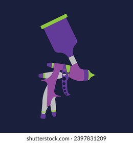 vector shoot spray full color, resource graphics.