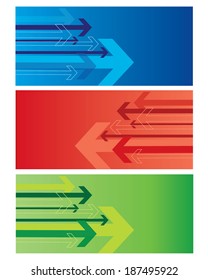 Vector Shooting Arrow Set 