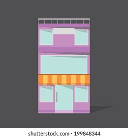 Vector Shop Building Icon