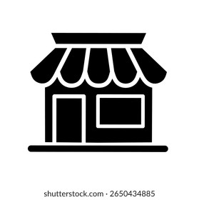 vector shop icon with trendy design. store icon