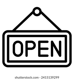 Vector Shop Sign Grocery object illustration
