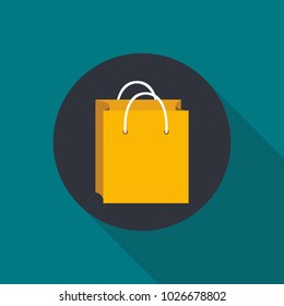 Vector shopping bag icon