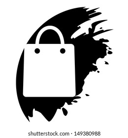 Vector shopping bag icon