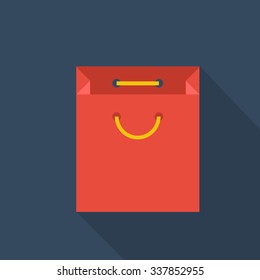 Vector shopping bag Icon