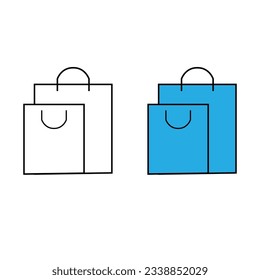  vector shopping bag icon design
