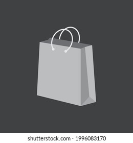 Vector Shopping-Tasche Symbol, Logo Design.