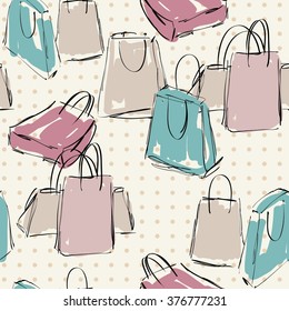 vector shopping bags