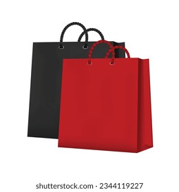 Vector shopping bags for fashion and clothing vector illustration