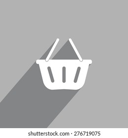 Vector shopping basket icon