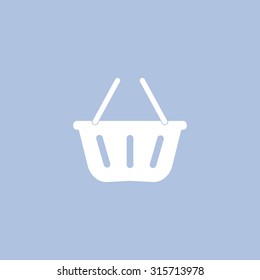 Vector shopping basket icon