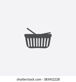 Vector shopping basket Icon