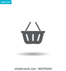 Vector shopping basket icon
