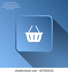 Vector shopping basket icon