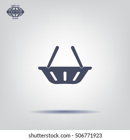 Vector shopping basket icon