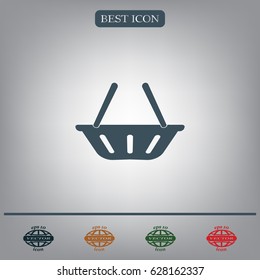 Vector shopping basket icon