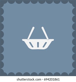 Vector shopping basket icon
